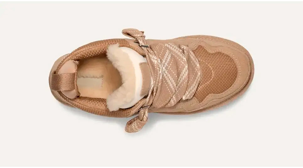Women's Suede Winter Boots with Fur Lining - Warm Non-Slip Ankle Boots