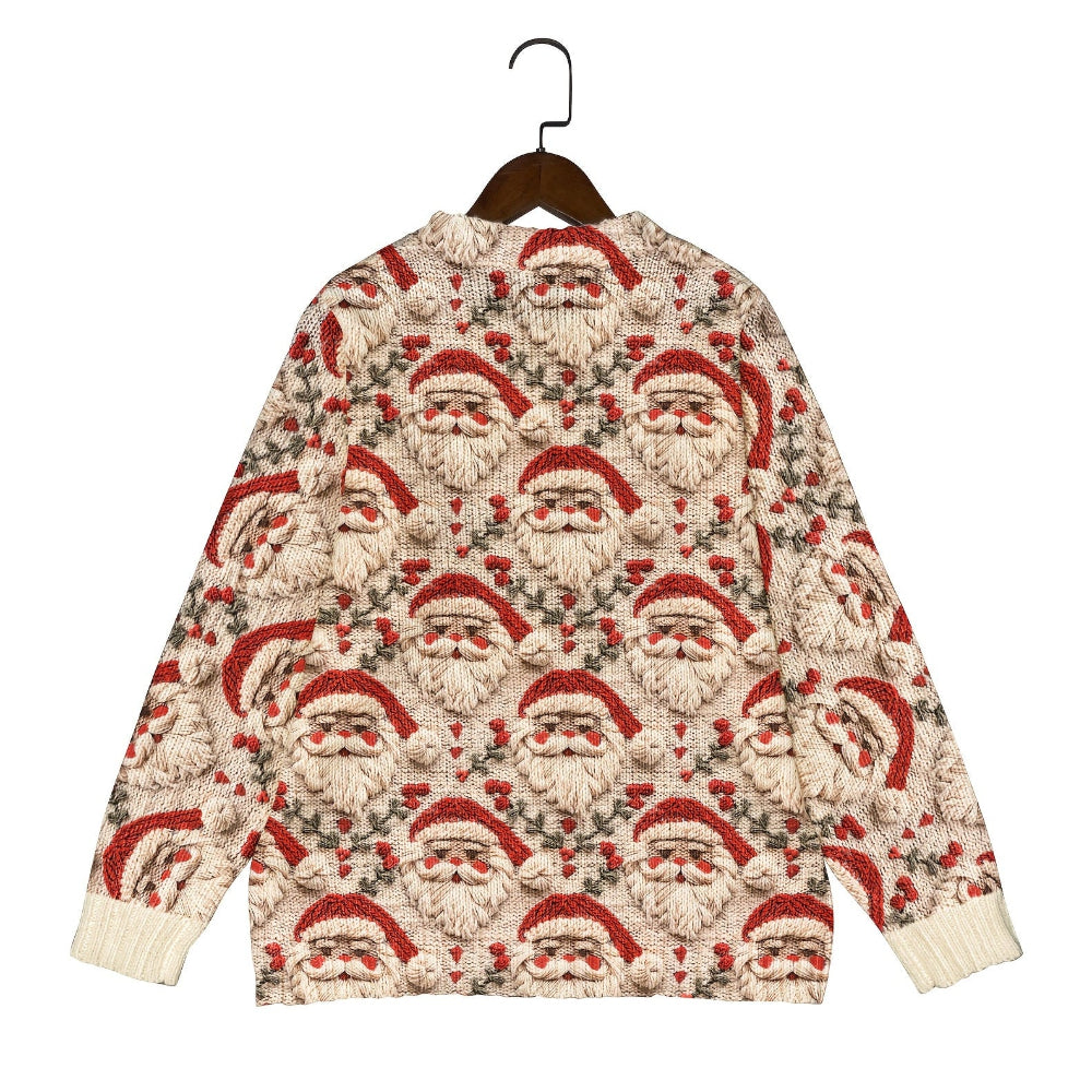 Women's Ugly Christmas Knit Cardigan Sweater