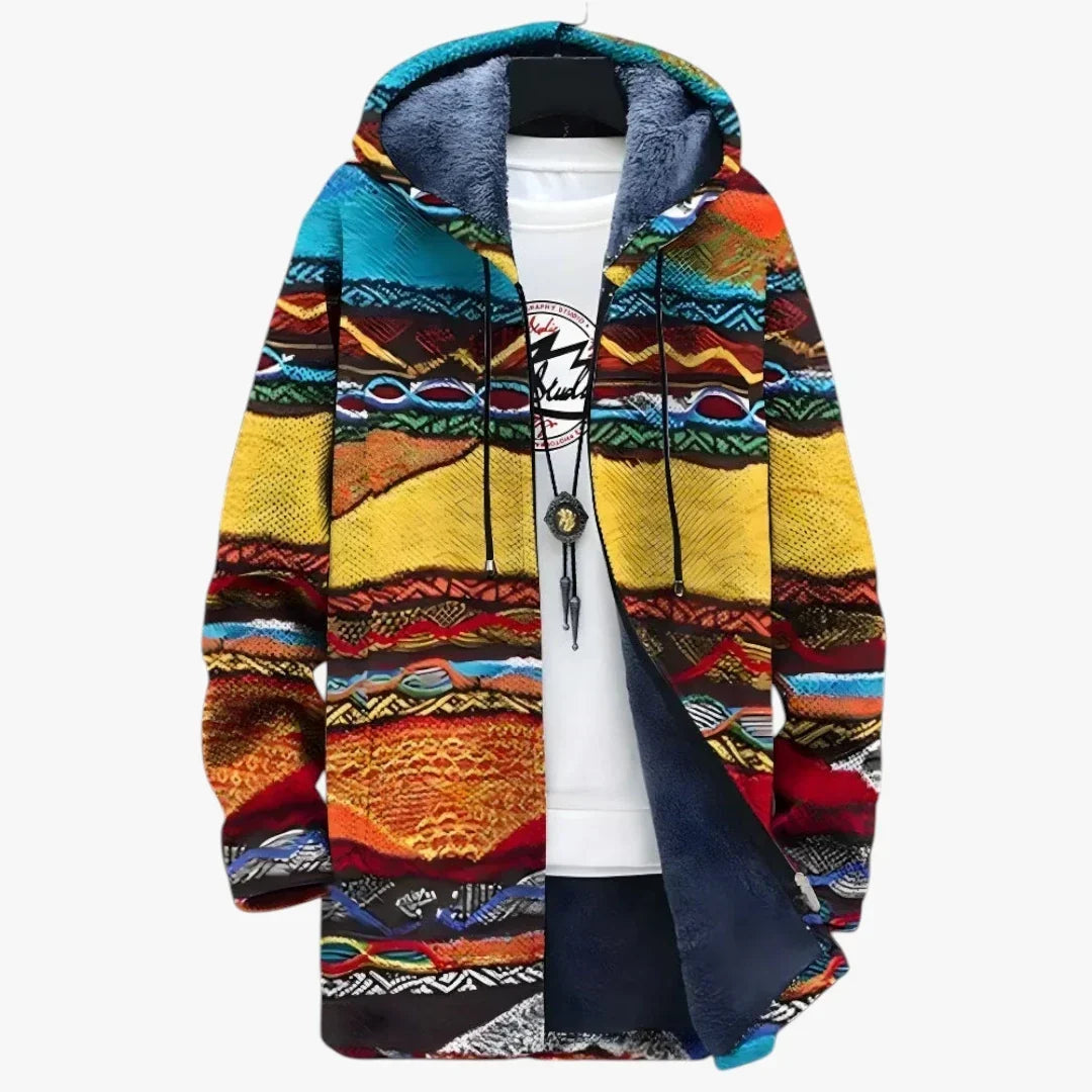 Veste longue chaude à capuche pour femme - veste d'hiver matelassée et parka longue