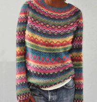 Women's Warm Norwegian Sweater