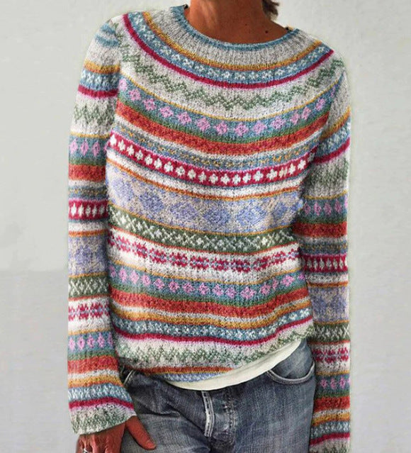 Women's Warm Norwegian Sweater