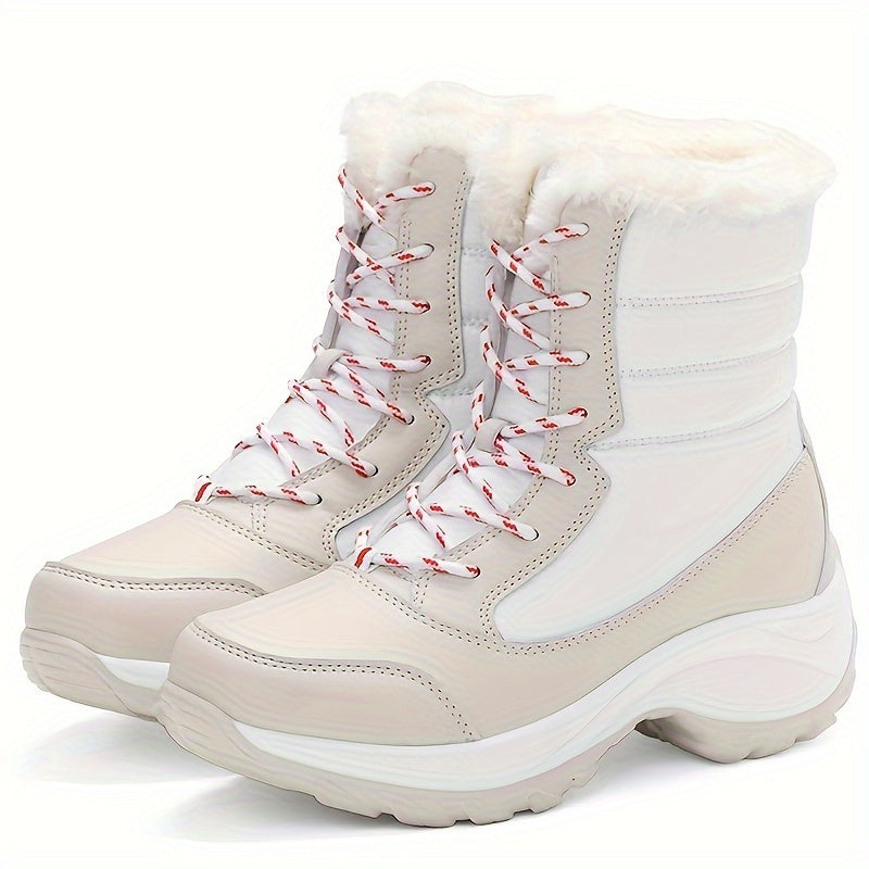 Women's Waterproof and Non-Slip Lined Winter Boots