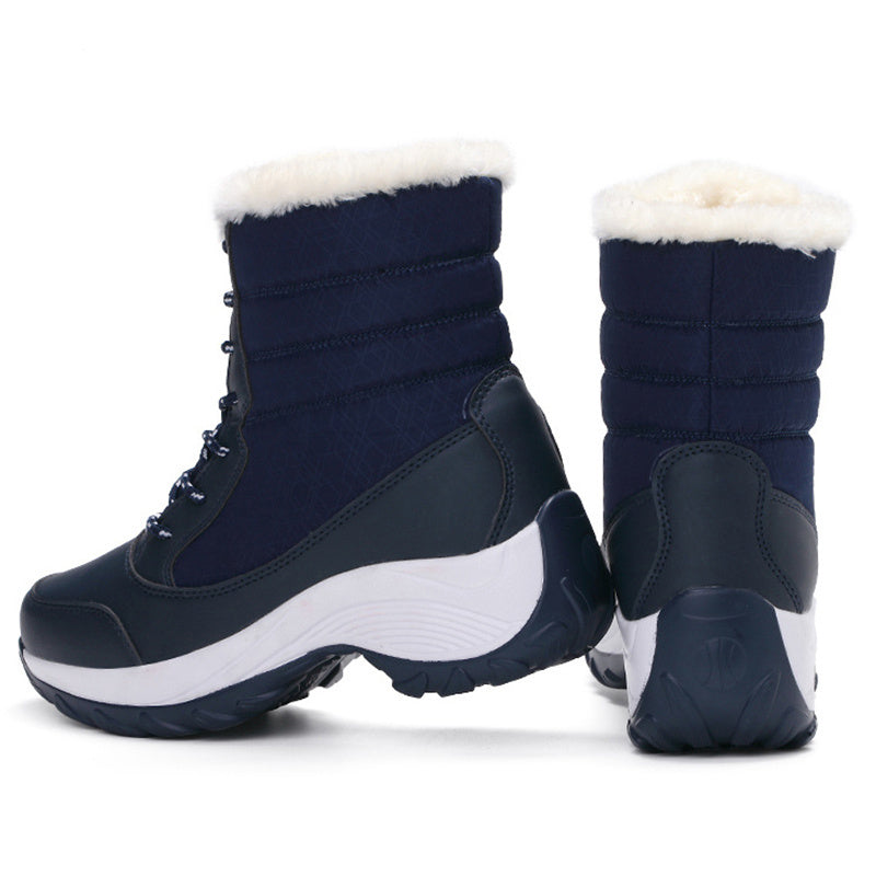 Women's Waterproof and Non-Slip Lined Winter Boots