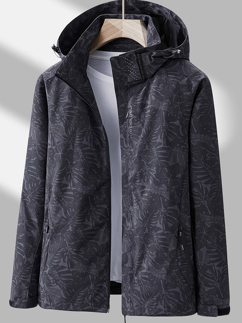 Women's Waterproof and Windproof Hooded Jacket