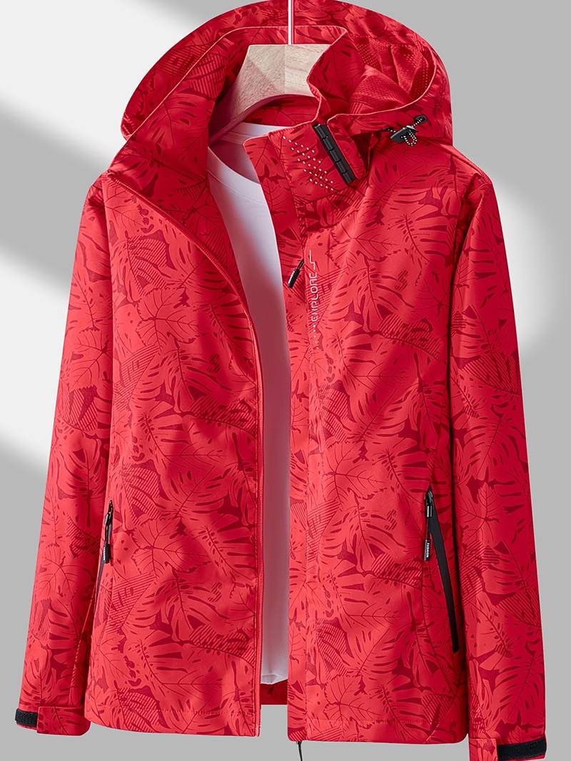 Women's Waterproof and Windproof Hooded Jacket