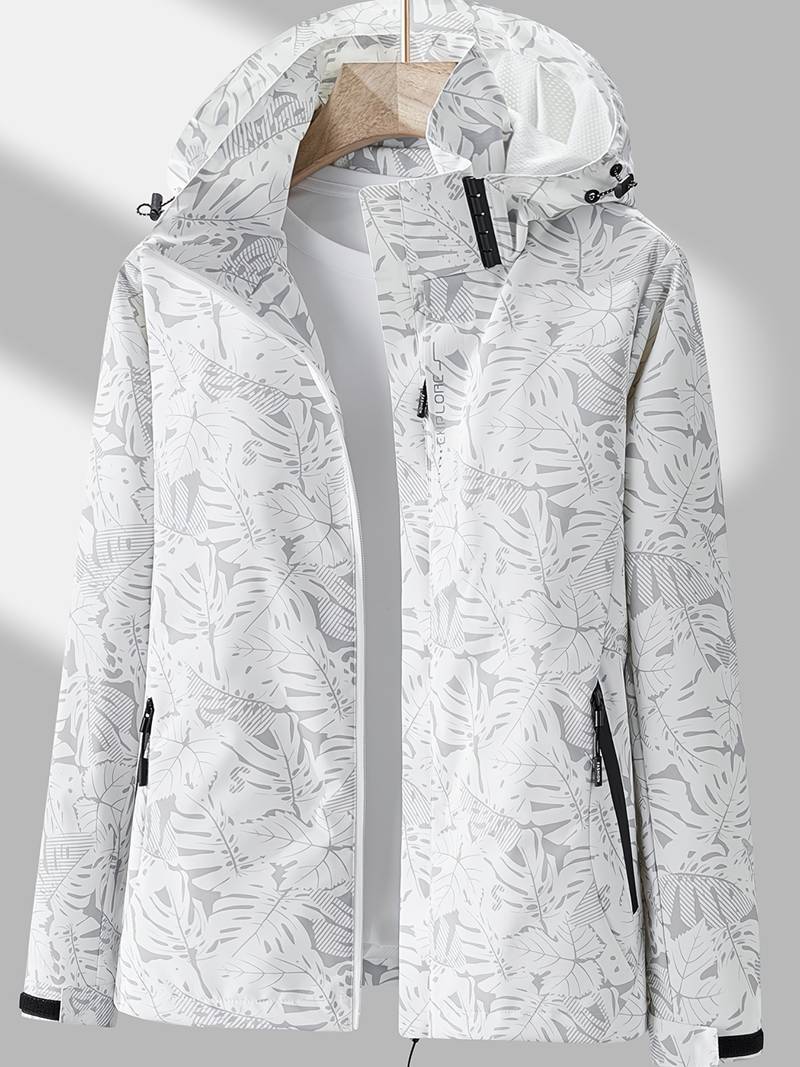 Women's Waterproof and Windproof Hooded Jacket