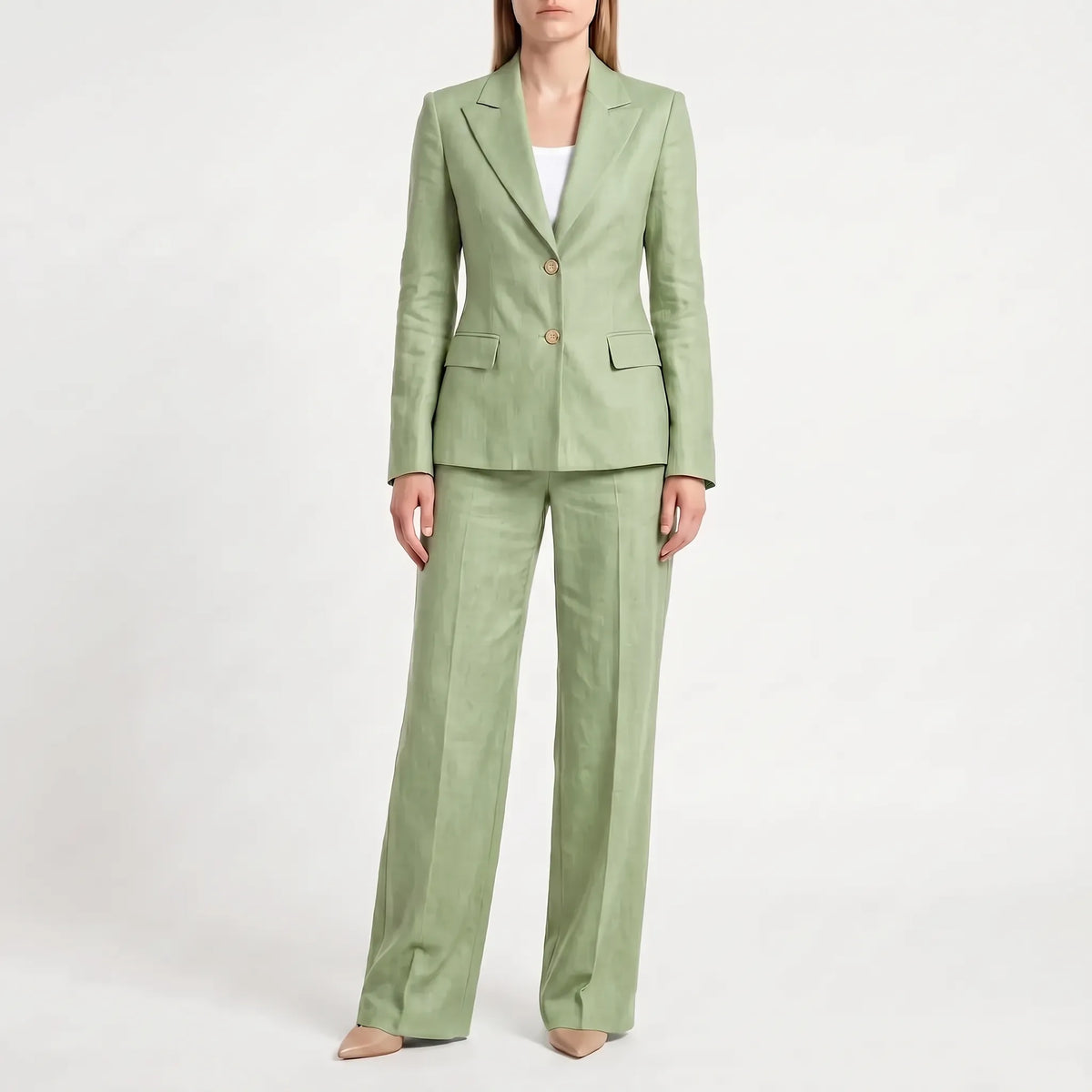 Women's Wide-Leg Pantsuit