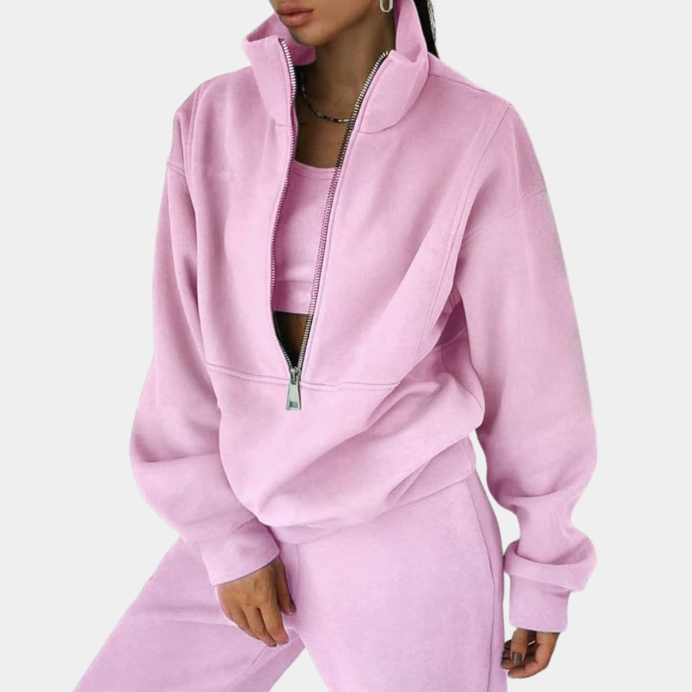 Women's Zip Tracksuit | Comfort & Style