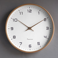 Reloj de Pared de Madera - Simplicidad Escandinava