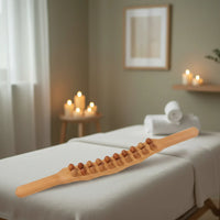 WOOLEASE – Bâton de Massage Gua Sha en Bois Naturel