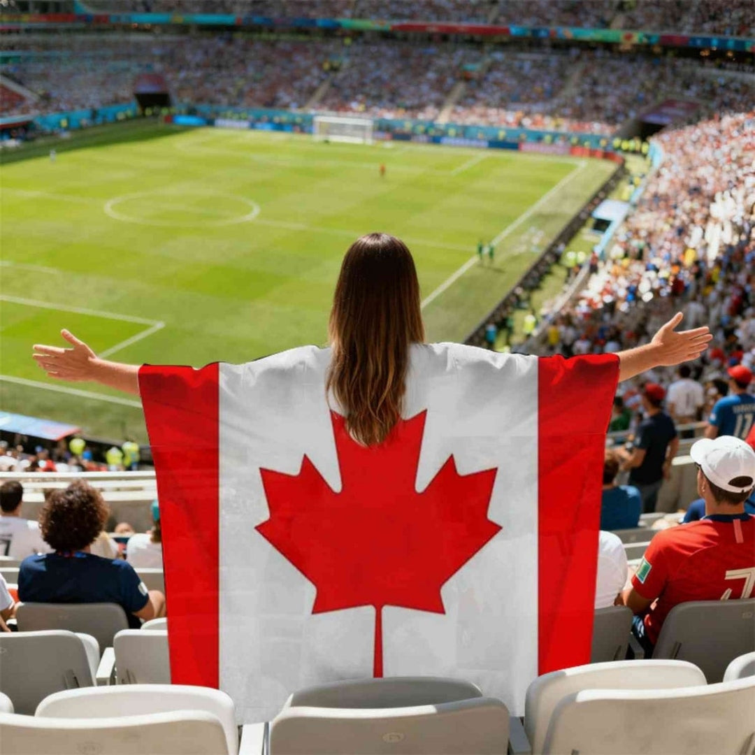 World Cup Flag Lightweight Supporter Cape for Fans