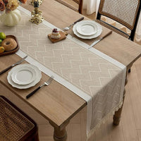 Diamond Weave Table Runner